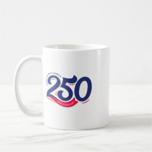 250. Jahrestag Amerika Semiquincentennial USA J Kaffeetasse