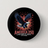 250. Jahrestag Amerikas Button (Vorderseite)