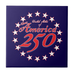 250. Jahrestag Amerikas Fliese