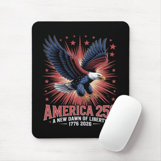 250. Jahrestag Amerikas Mousepad (Mit Mouse)