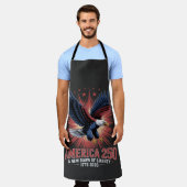 250. Jahrestag Amerikas Schürze (Getragen)
