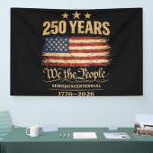 250. Jahrestag Banner (Messe)