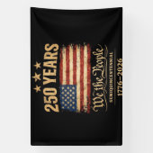 250. Jahrestag Banner (Vertikal)