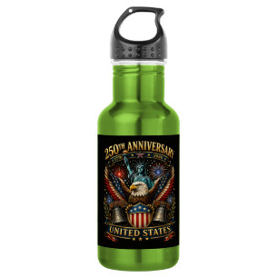 250. Jahrestag der USA Patriotischer Adler Edelstahlflasche