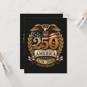 250. Jahrestag der Vereinigten Staaten von Amerika Einladung