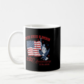 250. Jahrestag der Vereinigten Staaten von Amerika Kaffeetasse