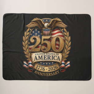 250. Jahrestag der Vereinigten Staaten von Amerika Sherpadecke