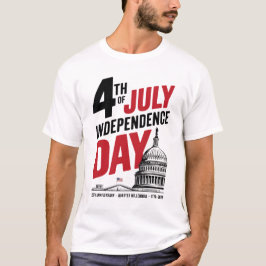 250. Jahrestag des Unabhängigkeitstags am 4. Juli T-Shirt
