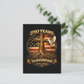 250. Jahrestag Einladung (Stehend Vorderseite)