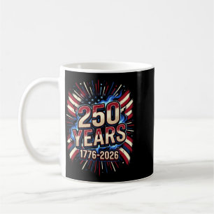 250. Jahrestag USA 1776-2026 Patriotisch Kaffeetasse