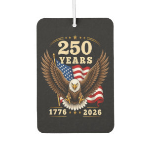250 Jahrestag USA 250 Jahre 1776-2026 Autolufterfrischer