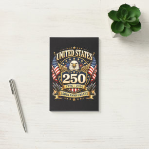 250 Jahrestag USA 250 Jahre Post-it Klebezettel