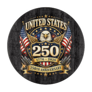 250 Jahrestag USA 250 Jahre Schneidebrett