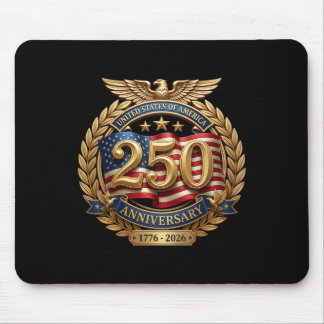 250 Jahrestag USA 250. Unabhängigkeitstag Amerika Mousepad