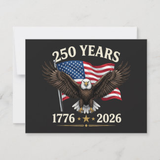 250. Jahrestag USA Einladung
