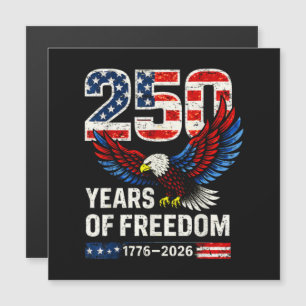 250. Jahrestag USA-Flagge amerikanisch Magnetkarte