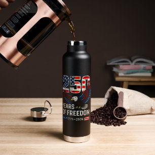 250. Jahrestag USA-Flagge amerikanisch Trinkflasche