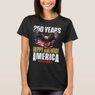 250. Jahrestag USA Patriotisch 4. Juli 2026 T-Shirt