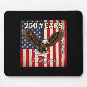 250 Jahrestag USA patriotische Männer Frauen 1776 Mousepad