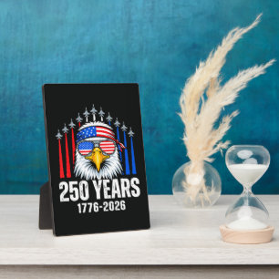 250 Jahrestag USA Patriotischer Adler 250. Fotoplatte
