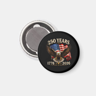 250 Jahrestag USA Patriotischer Adler 250. Magnet