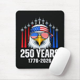 250 Jahrestag USA Patriotischer Adler 250.  Mousepad