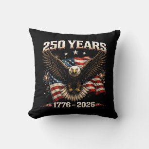 250 Jahrestag USA Patriotischer Adler 250. Unabhän Kissen