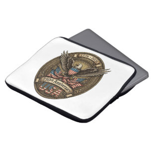 250. Jahrestag USA Patriotischer Adler Laptopschutzhülle