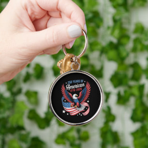 250. Jahrestag USA Patriotischer Adler Schlüsselanhänger