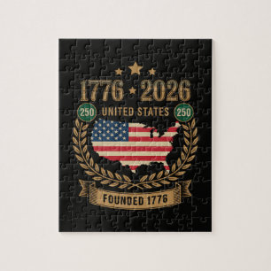 250. Jahrestag Vereinigte Staaten von Amerika 250 Puzzle