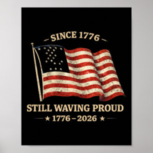 250-jähriges amerikanisches Jubiläum America 250 U Poster