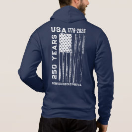 250-jähriges Jubiläum USA 4. Juli  Hoodie