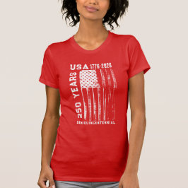 250-jähriges Jubiläum USA 4. Juli  T-Shirt