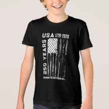 250-jähriges Jubiläum USA 4-juli-T-Shirt