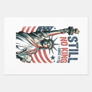 250. Jubiläum 250. 4. Juli 1776-2026 Patriotisch Geschenkpapier Set