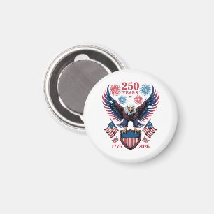 250. Jubiläum 250 Jahre USA 1776 Magnet