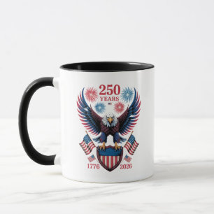 250. Jubiläum 250 Jahre USA 1776 Tasse