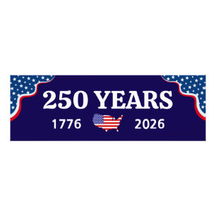 250. Jubiläum Amerika 1776-2026 US Geburtstag Fotodruck