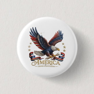 250. Jubiläum Amerika Patriotischer Button