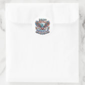 250. JUBILÄUM AMERIKA RUNDER AUFKLEBER (Tasche)