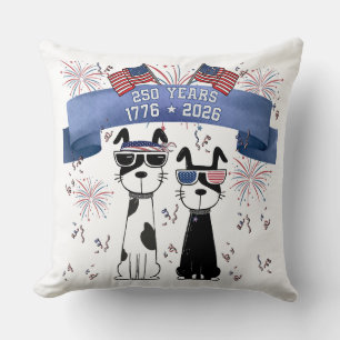 250. Jubiläum Cool Dogs Kissen