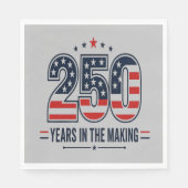 250. Jubiläum der USA Serviette (Vorderseite)