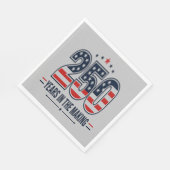 250. Jubiläum der USA Serviette (Ecke)