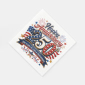 250. Jubiläum der USA Serviette (Ecke)