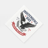 250. Jubiläum der USA Serviette (Ecke)