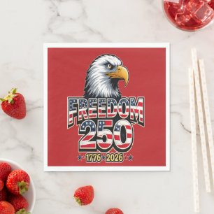 250. Jubiläum der USA Serviette