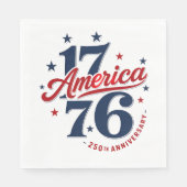 250. Jubiläum der USA Serviette (Vorderseite)