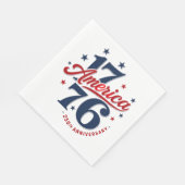 250. Jubiläum der USA Serviette (Ecke)