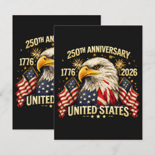 250. Jubiläum der Vereinigten Staaten 1776-2026 Karte