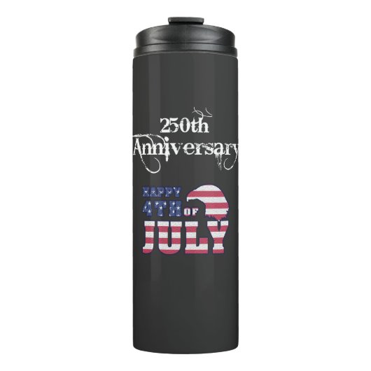 250. Jubiläum des 4. Juli Thermosbecher (Vorderseite)